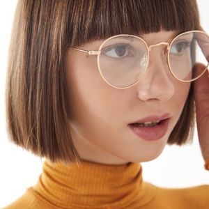 Gold Frame Glasses UO